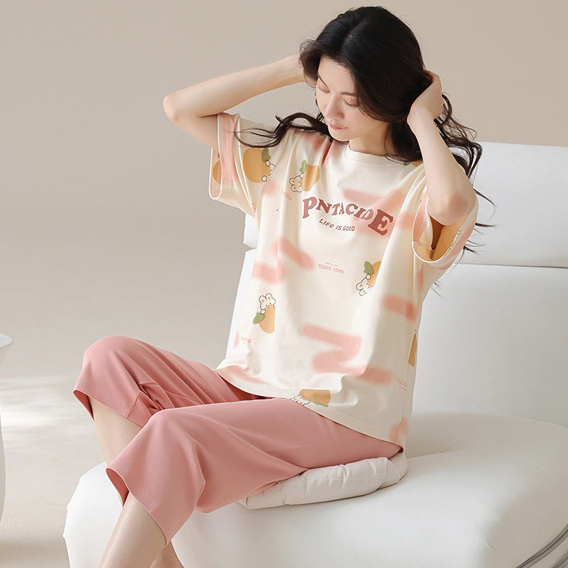 Cotton summer pajama set