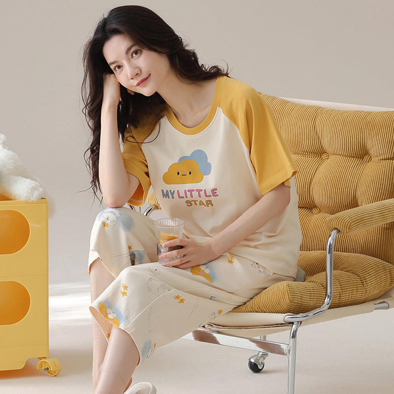 Cotton summer pajama set