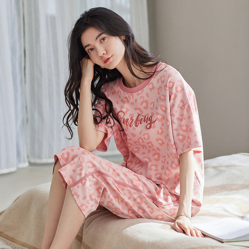 Cotton summer pajama set