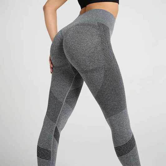Plus Size Seamless Slimming Yoga Leggings