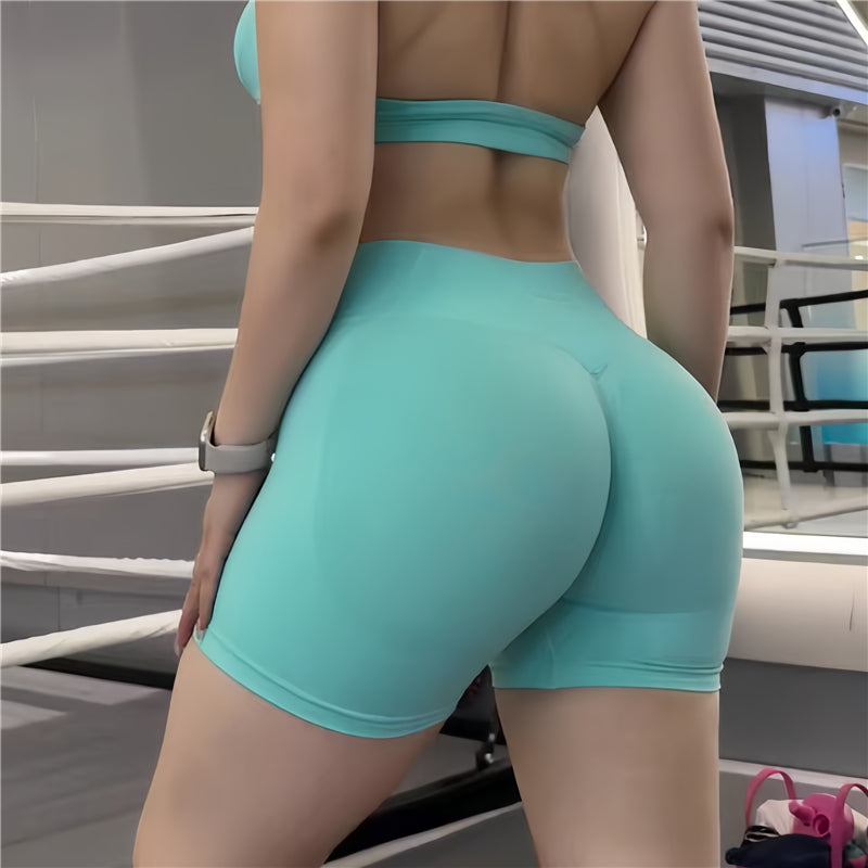 Women’s Scrunch Butt Gym Shorts Seamless Athletic and Yoga Wear