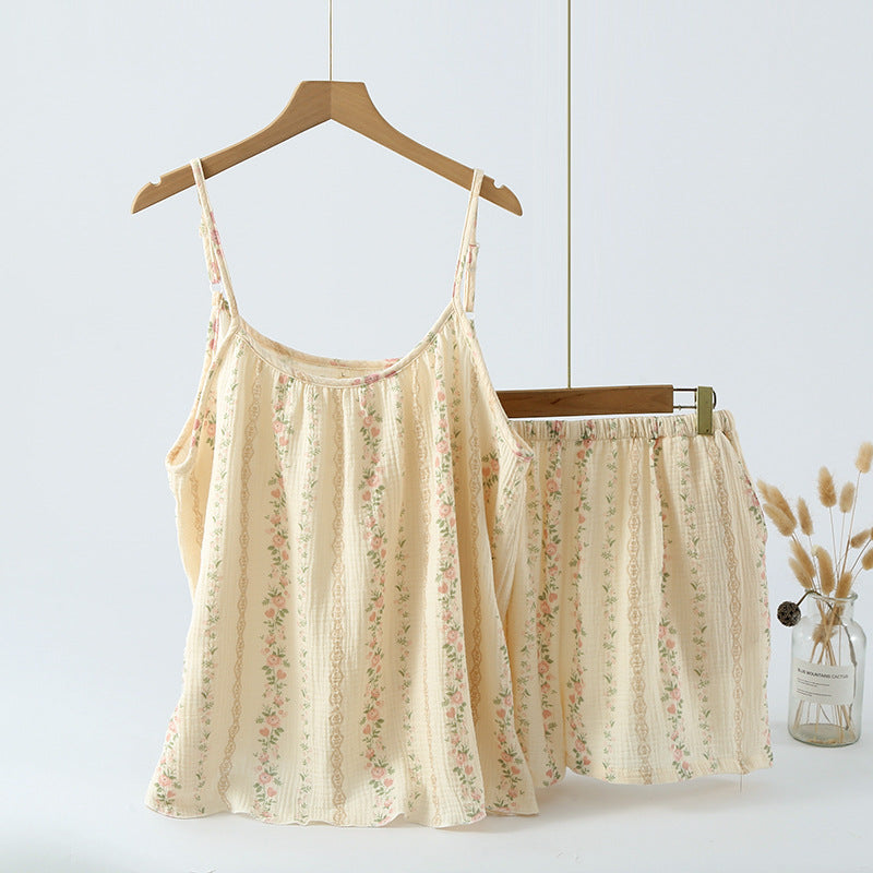 Sling Short Sleeve Shorts suit