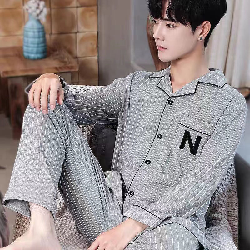 Pajamas Men's Long-sleeved