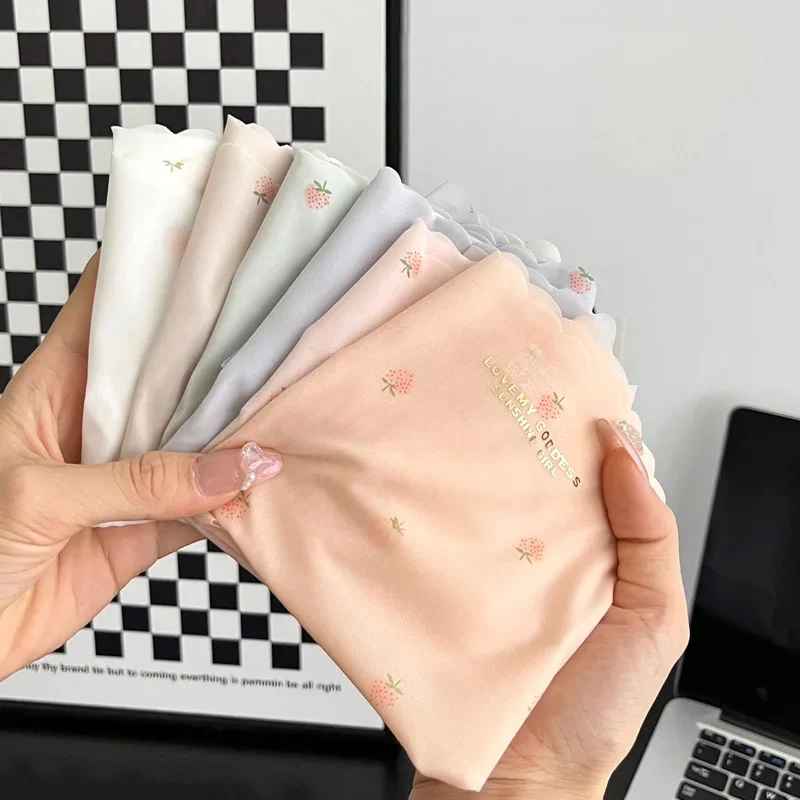 Strawberry Ice Silk Seamless Panties