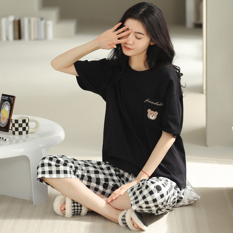 Cotton summer pajama set