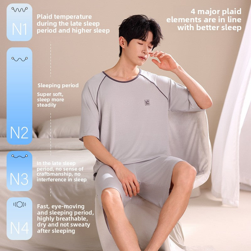 Sleepwear Men's Summer Lightweight Style