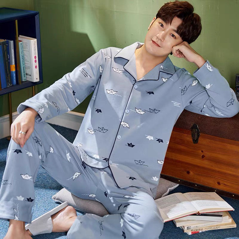 Pajamas Men's Long-sleeved