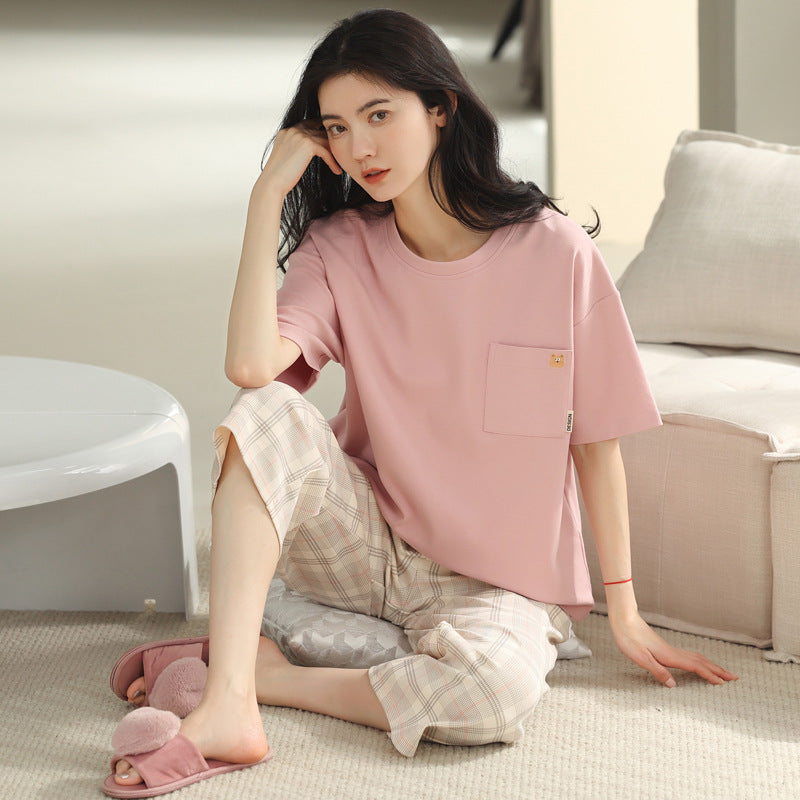 Cotton summer pajama set