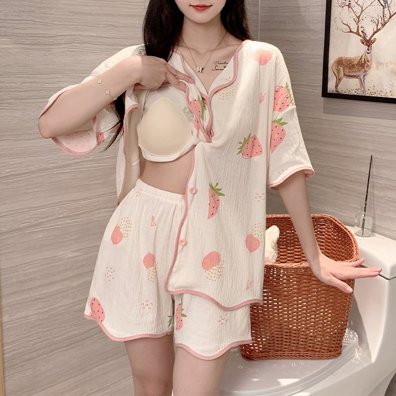 Cartoon Thin Home Clothes suit