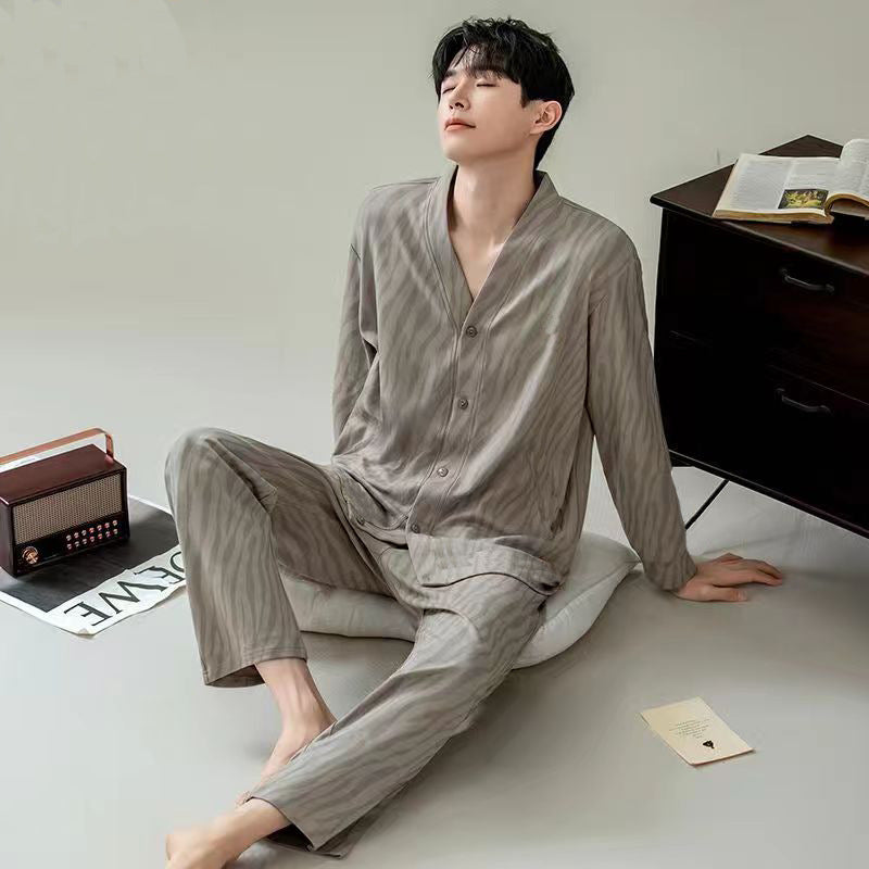 Pajamas Men's Long-sleeved
