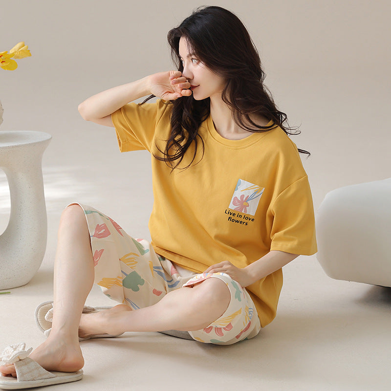 Cotton summer pajama set