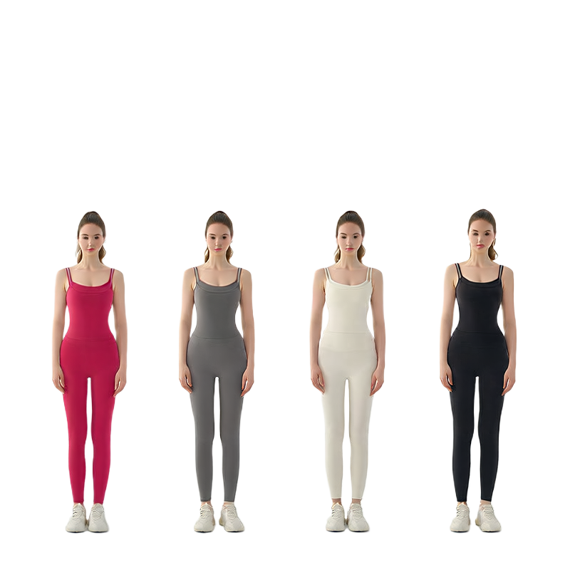 Yoga vest with thin straps