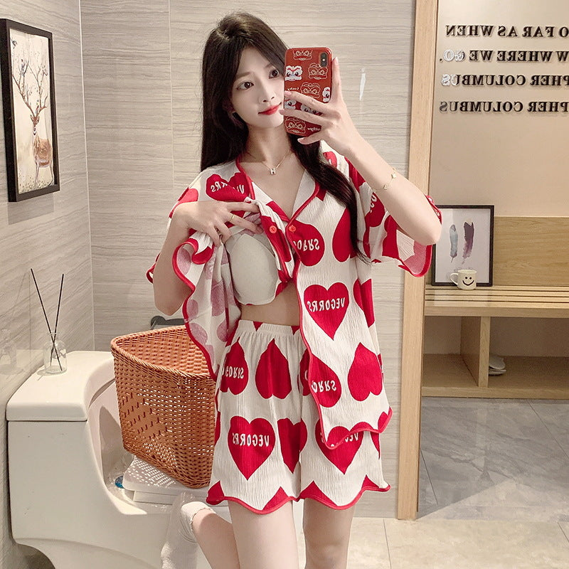 Cartoon Thin Home Clothes suit
