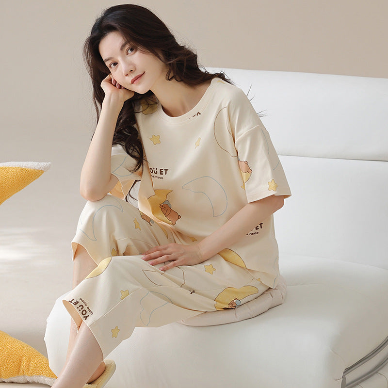 Cotton summer pajama set