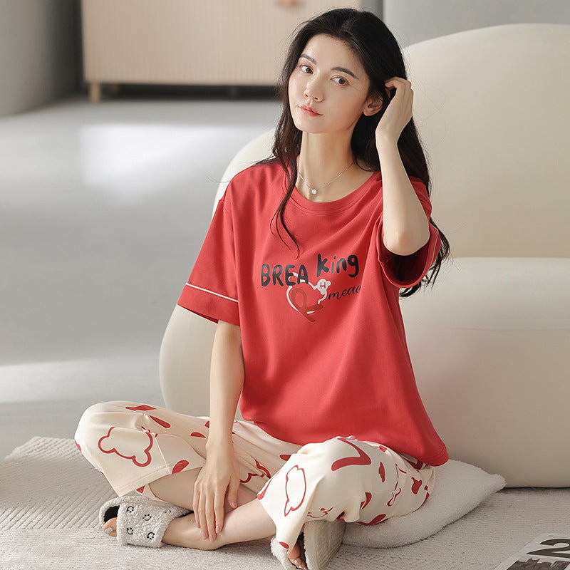 Cotton summer pajama set