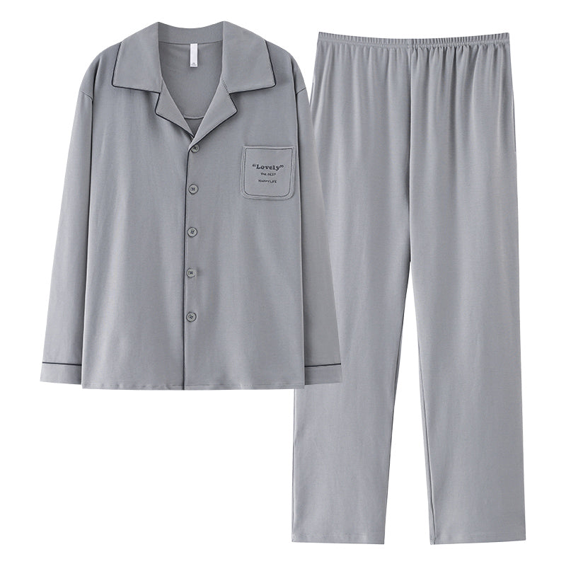 Men's cotton pajamas
