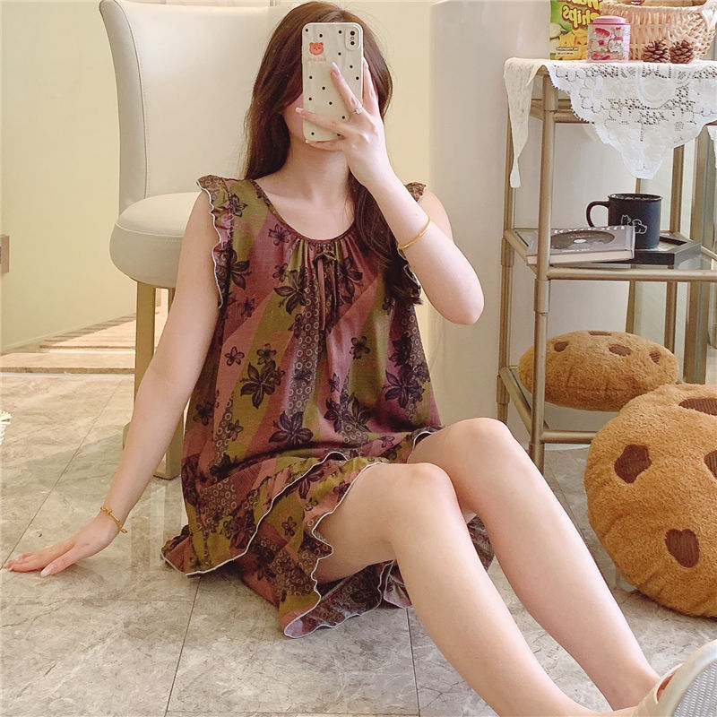 Cotton Silk Pajamas Women's