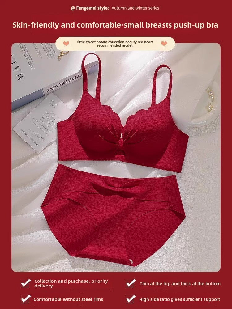 Anti-sag bra without steel band