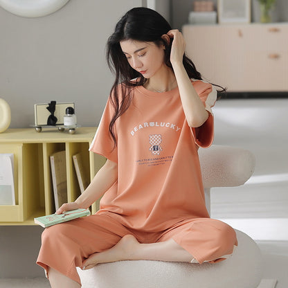 Cotton summer pajama set