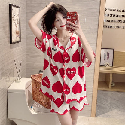 Cartoon Thin Home Clothes suit