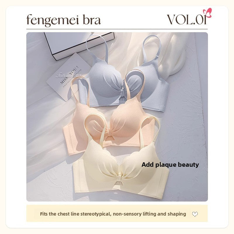 Anti-sag bra without steel band