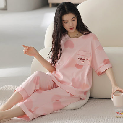 Cotton summer pajama set