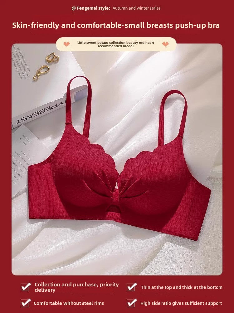 Anti-sag bra without steel band