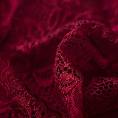 3PCS Lace Floral Embroidery Panties