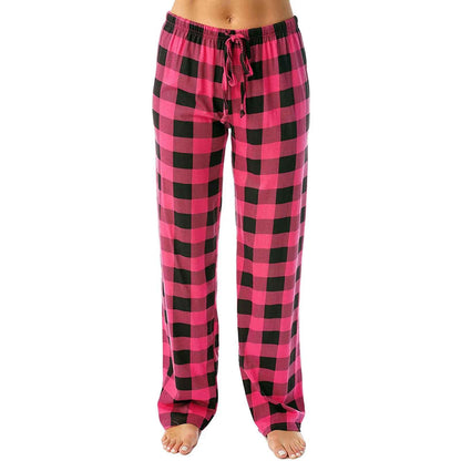 Men's Plaid Cargo Joggers – Casual Sport Style