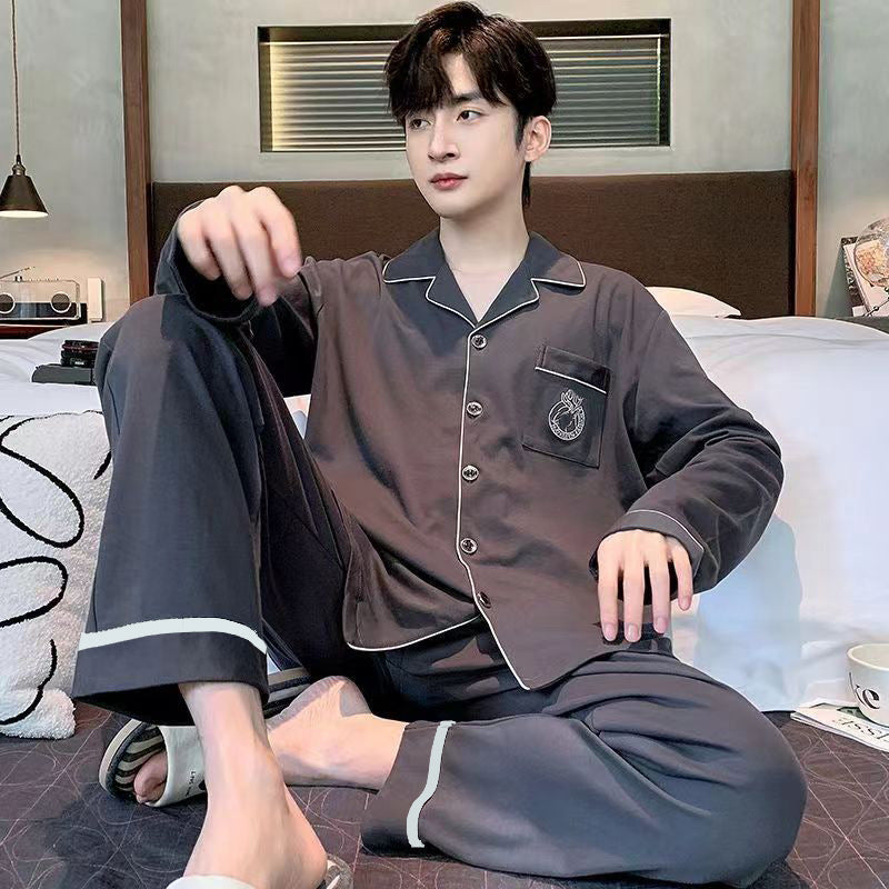 Pajamas Men's Long-sleeved
