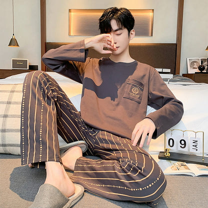 cotton men's pajamas