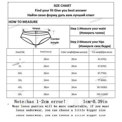 4PCS High Waist Cotton Shaper Panties
