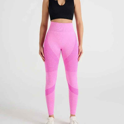 Plus Size Seamless Slimming Yoga Leggings