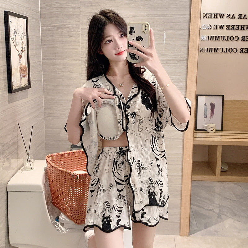 Cartoon Thin Home Clothes suit