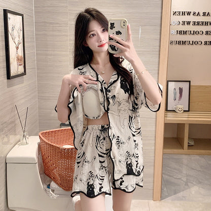 Cartoon Thin Home Clothes suit
