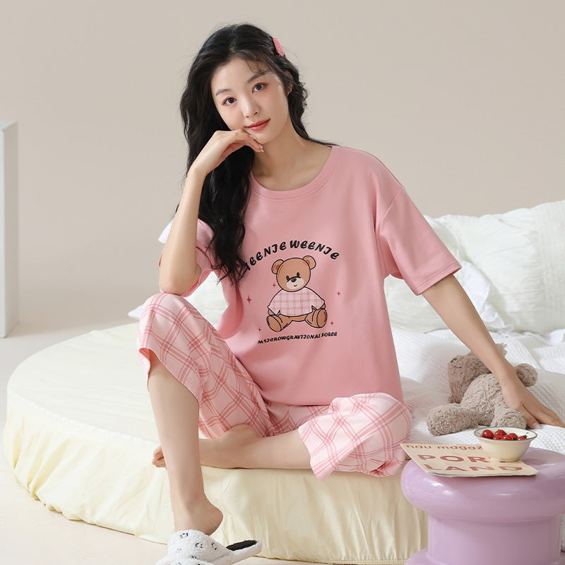 Cotton summer pajama set