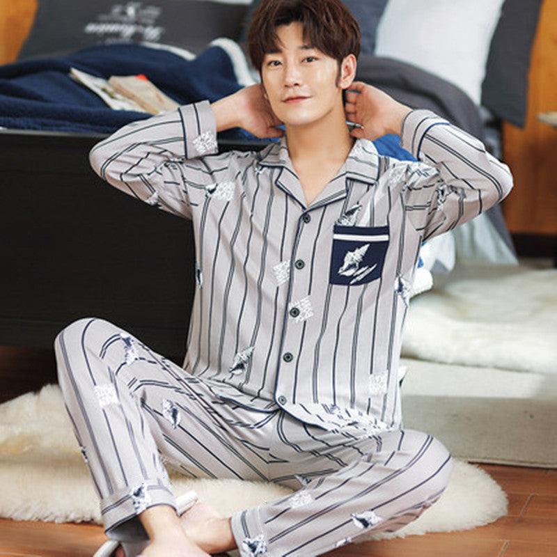 Pajamas Men's Long-sleeved