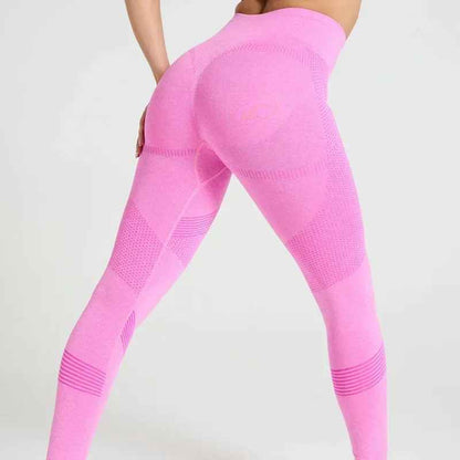 Plus Size Seamless Slimming Yoga Leggings