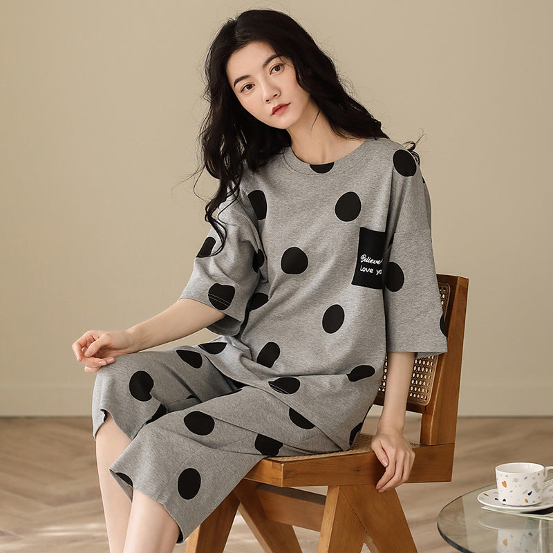 Cotton summer pajama set