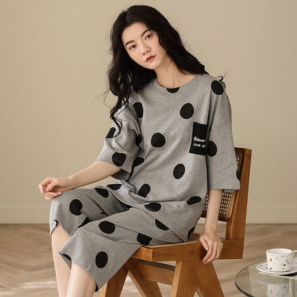 Cotton summer pajama set