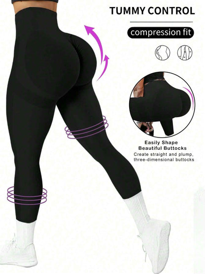 Butt Lifting Leggings – High Waist Yoga Tights