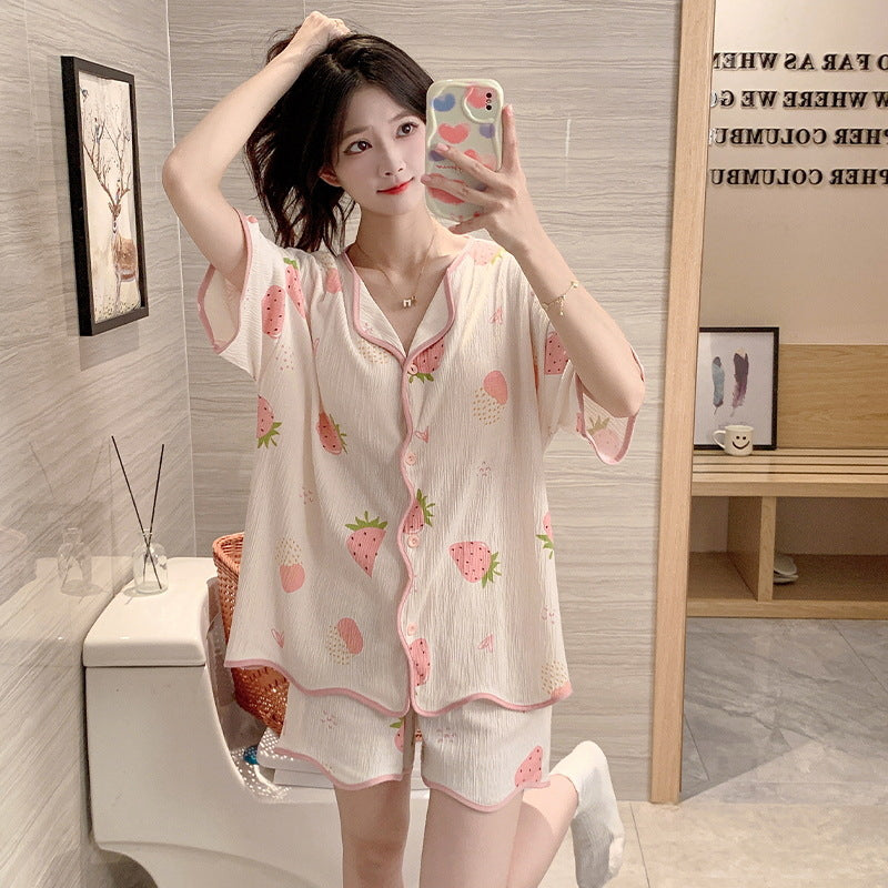 Cartoon Thin Home Clothes suit