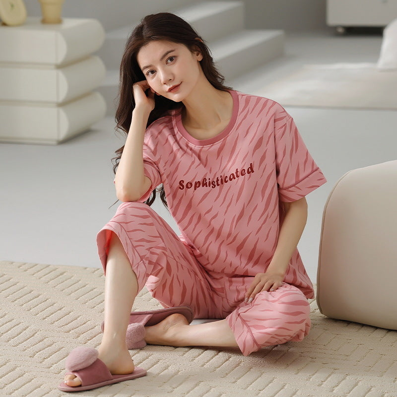 Cotton summer pajama set