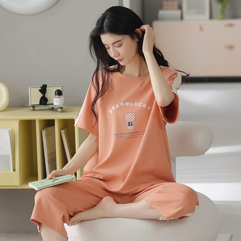 Cotton summer pajama set