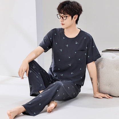 Artificial Cotton Men's Pajamas