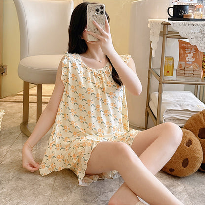 Cotton Silk Pajamas Women's