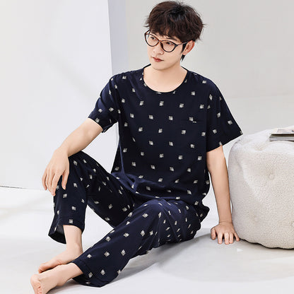 Artificial Cotton Men's Pajamas