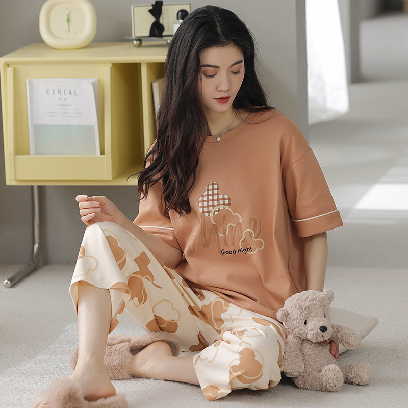 Cotton summer pajama set