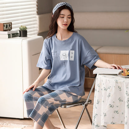 Cotton summer pajama set