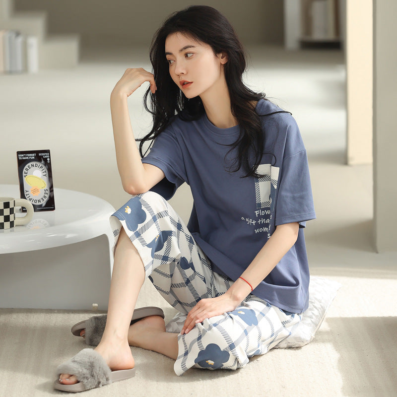 Cotton summer pajama set